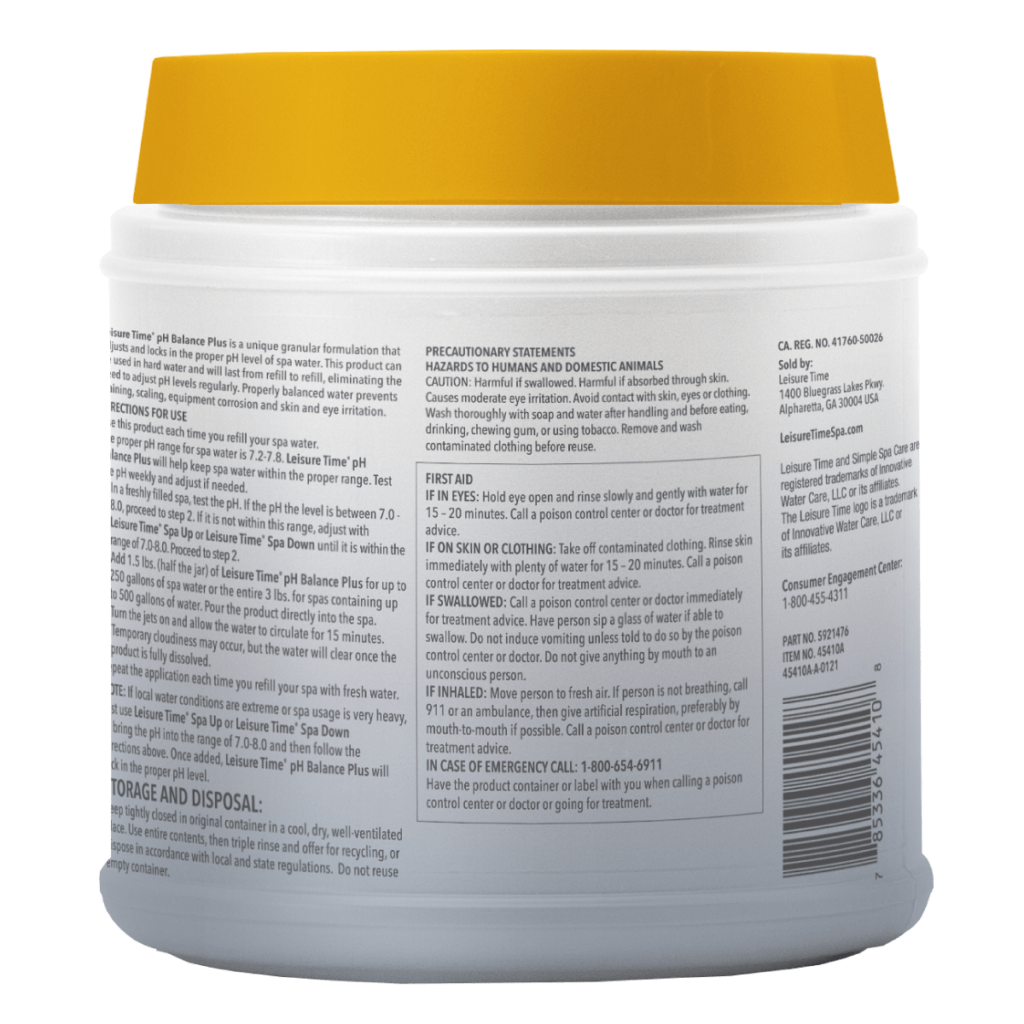 Leisure Time® pH Balance Plus Leisure Time